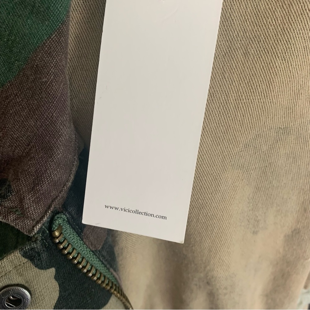 VICI Exclusive X Fate Camo Print Utility Parka Jacket Coat - Picture 5 of 16